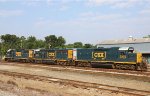 CSX 2704, 6979, & 2379 in the yard